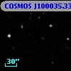 COSMOS J100035.33+013340.4