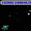 COSMOS J100049.28+013340.6