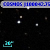 COSMOS J100042.75+013339.7