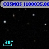 COSMOS J100035.00+013330.0