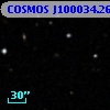 COSMOS J100034.26+013332.8