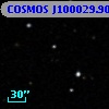 COSMOS J100029.90+013317.5