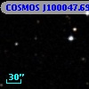 COSMOS J100047.69+013337.9
