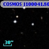 COSMOS J100041.80+013338.6