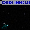 COSMOS J100022.88+013335.9