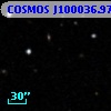COSMOS J100036.97+013332.9