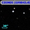 COSMOS J100043.45+013328.5