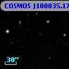 COSMOS J100035.17+013332.4
