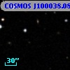 COSMOS J100038.08+013328.8