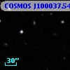 COSMOS J100037.54+013331.5