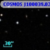COSMOS J100038.02+013331.8