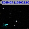 COSMOS J100028.02+013327.4