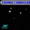 COSMOS J100042.09+013328.0