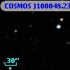 COSMOS J100048.23+013327.6