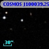 COSMOS J100039.25+013325.3