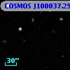 COSMOS J100037.29+013324.5