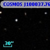 COSMOS J100037.76+013322.9