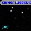 COSMOS J100042.42+013323.0