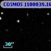 COSMOS J100038.16+013324.0