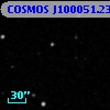 COSMOS J100051.23+013321.0