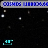 COSMOS J100038.80+013319.9