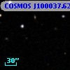 COSMOS J100037.62+013317.5