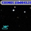 COSMOS J100043.37+013319.4