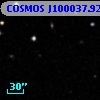 COSMOS J100037.92+013318.7