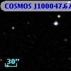 COSMOS J100047.67+013318.5