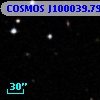 COSMOS J100039.79+013315.3