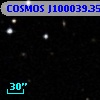 COSMOS J100039.35+013314.8