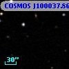 COSMOS J100037.86+013313.5