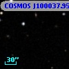 COSMOS J100037.95+013312.4