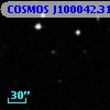 COSMOS J100042.31+013302.3