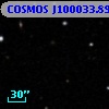 COSMOS J100033.89+013313.8