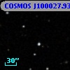 COSMOS J100027.93+013308.9