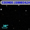 COSMOS J100034.34+013306.4