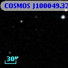 COSMOS J100049.32+013305.5