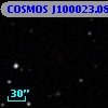 COSMOS J100023.08+013306.1