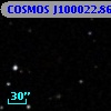 COSMOS J100022.86+013305.5