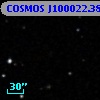 COSMOS J100022.38+013305.6