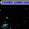 COSMOS J100024.05+013304.9