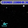 COSMOS J100048.36+013258.5