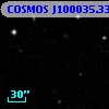 COSMOS J100035.33+013303.7