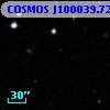 COSMOS J100039.72+013301.8