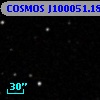 COSMOS J100051.18+013301.6