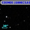 COSMOS J100023.81+013257.4