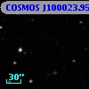COSMOS J100023.95+013256.1