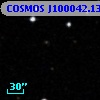 COSMOS J100042.13+013253.8