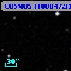 COSMOS J100047.91+013253.6